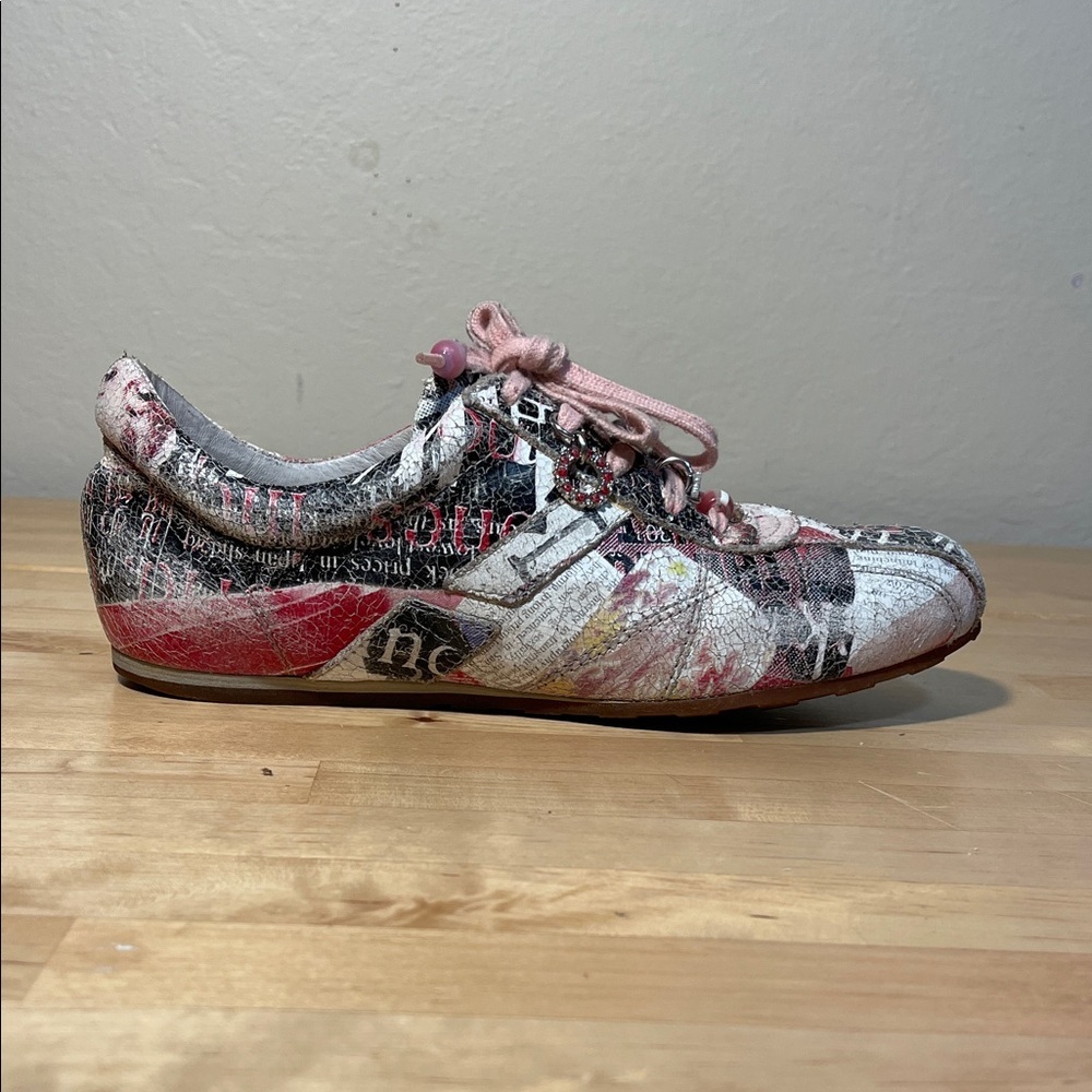 Kowalski Italian Leather Retro Bowling Sneakers Handmade in Spain